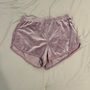 Hollister velvet shorts